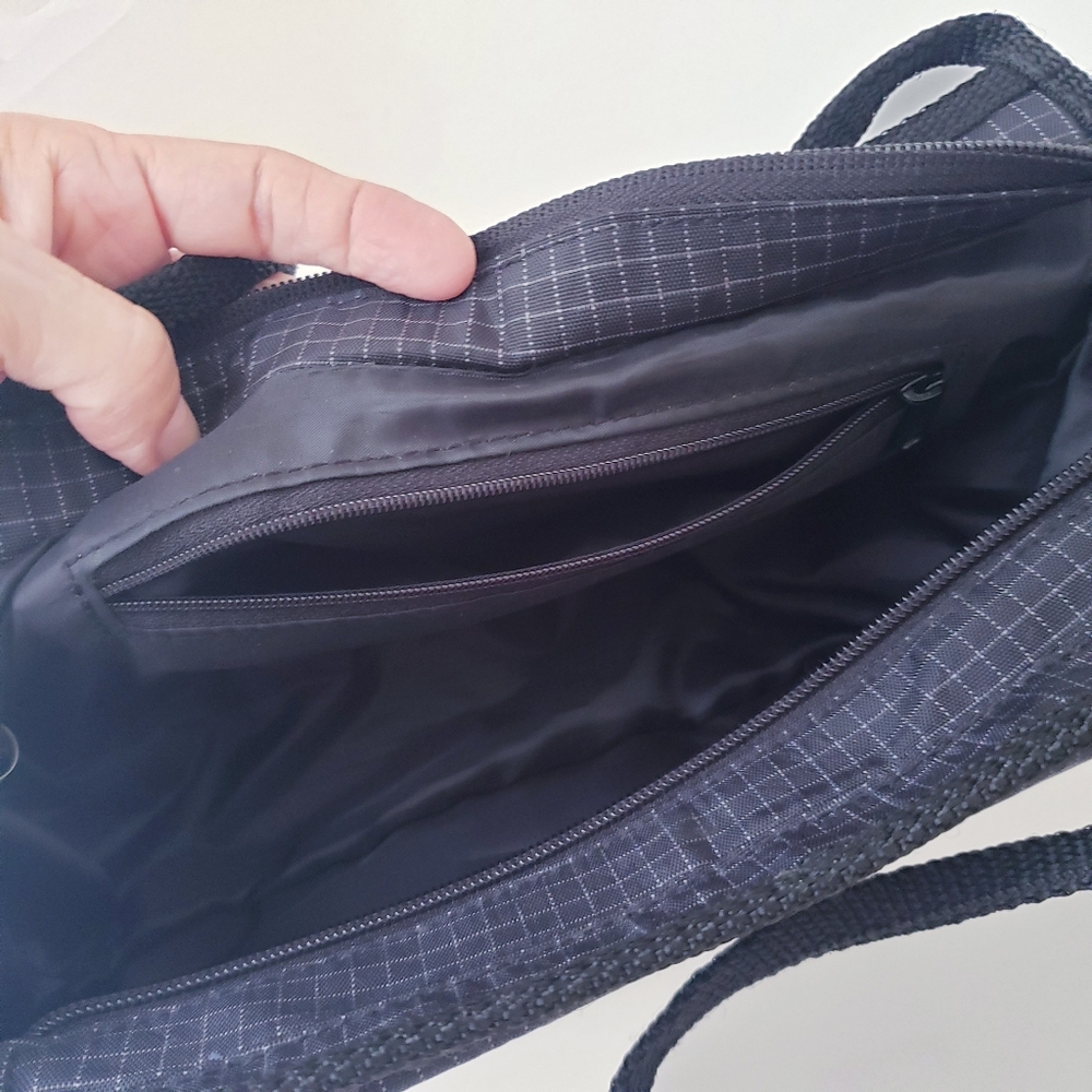 Vintage Fossil Black Nylon Mini Bag - Picture 9 of 10